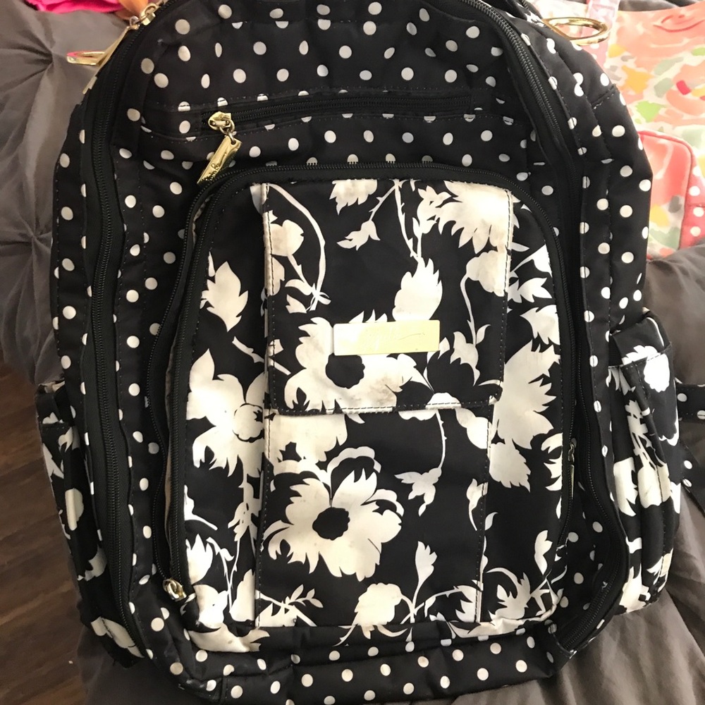 Used Ju Ju Be diaper bag backpack